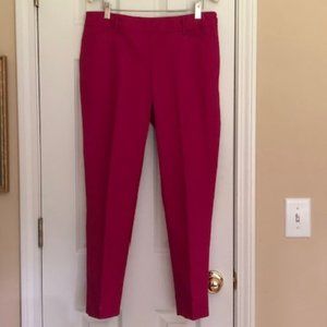 White House/Black Market - fuchsia pants - size 8